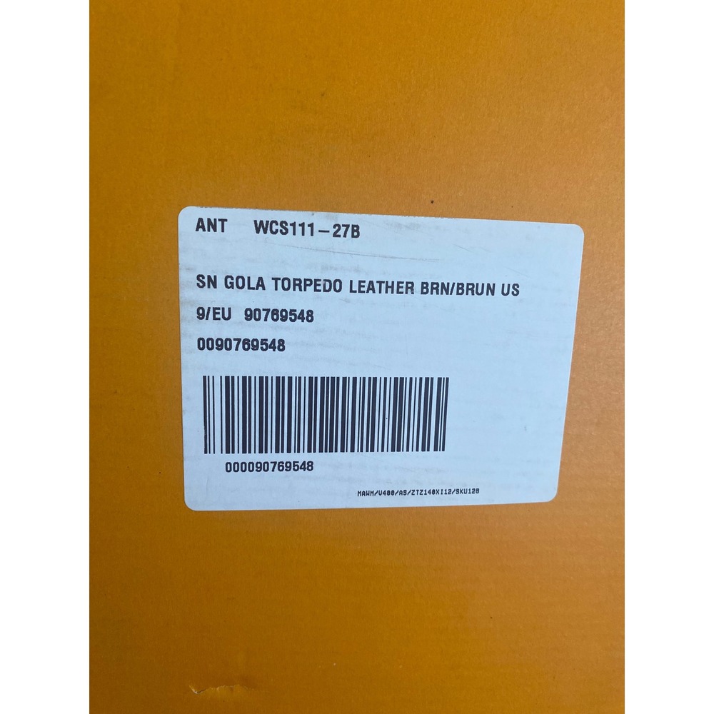 Gola Raven CLB516 Retro Sneakers Suede Wheat Coral Pink Royal Purple US 9 Box - Picture 12 of 15